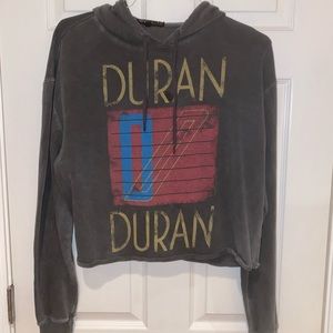 Cropped hoodie
